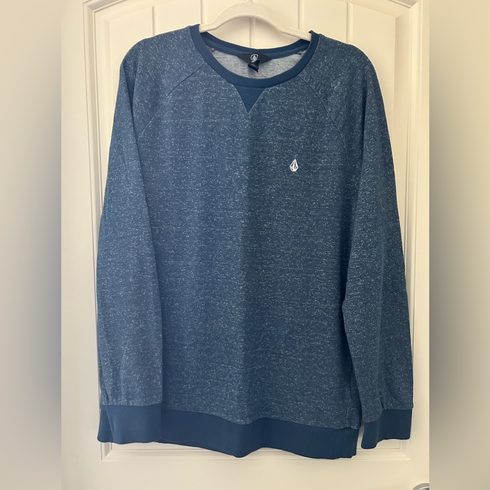 Men’s Volcom Blue Crewneck Sweater